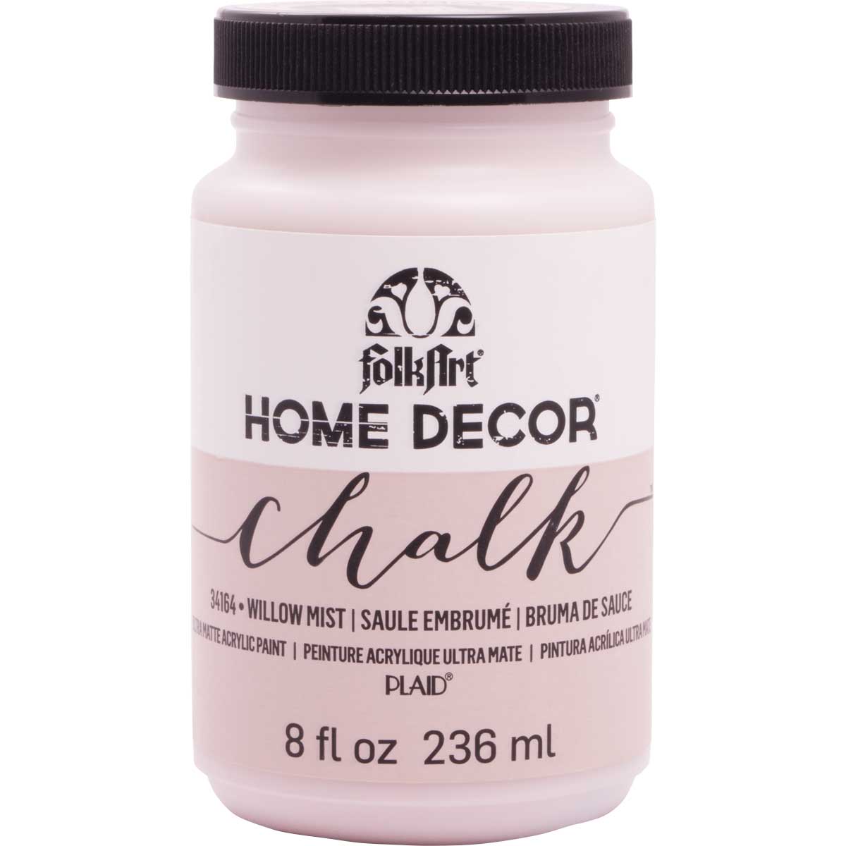 FolkArt Home Decor Chalk Furniture & Craft Acrylic Paint in Assorted  Colors, 8 ounce, Antique Wax