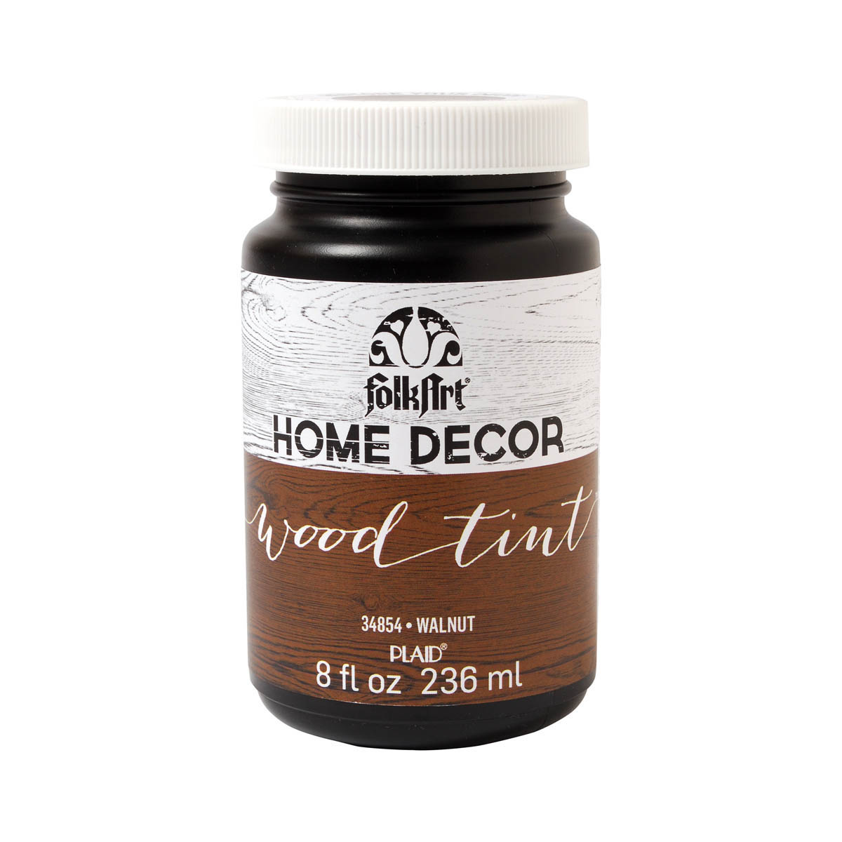 Shop Plaid FolkArt ® Home Decor™ Wood Tint - Walnut, 8 oz. - 34854 - 34854 | Plaid Online