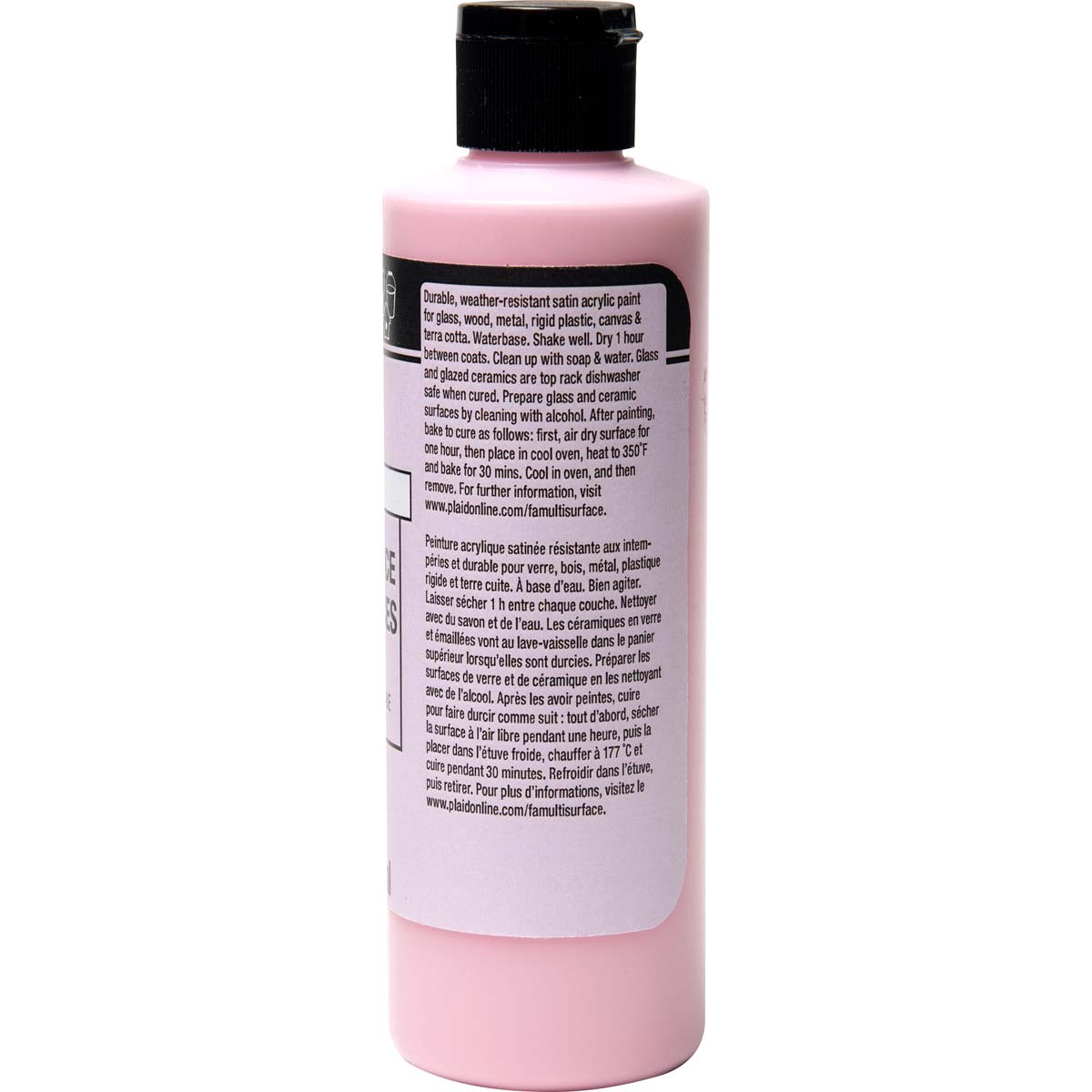 Shop Plaid FolkArt ® Multi-Surface Satin Acrylic Paints - Baby Pink, 8 ...