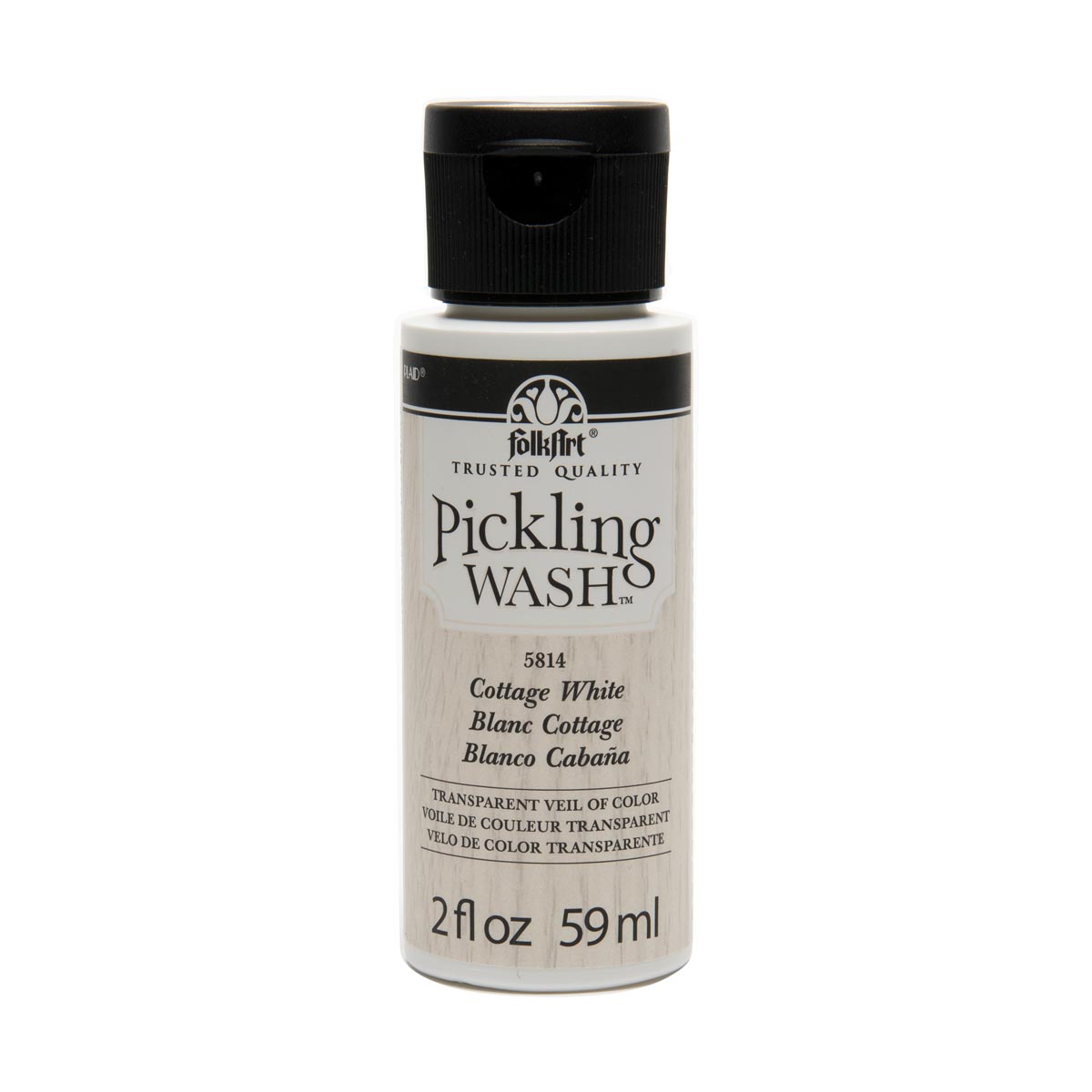 Shop Plaid FolkArt ® Pickling Wash™ - Cottage White, 2 oz. - 5814