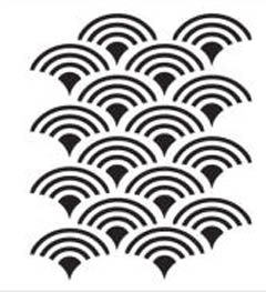 Hallmark Handcrafted Adhesive Stencils “EXPLORE” Plaid FOLKART