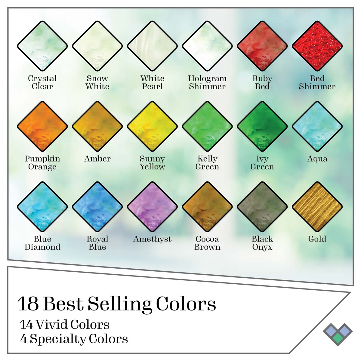 PLAID GALLERY GLASS PAINT/LEADING PICK YOUR COLOR – NEW – Mocitos