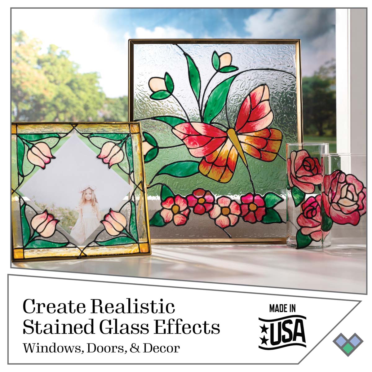 Shop Plaid Gallery Glass ® Paint Set - Floral, 6 pc - 19683 - 19683