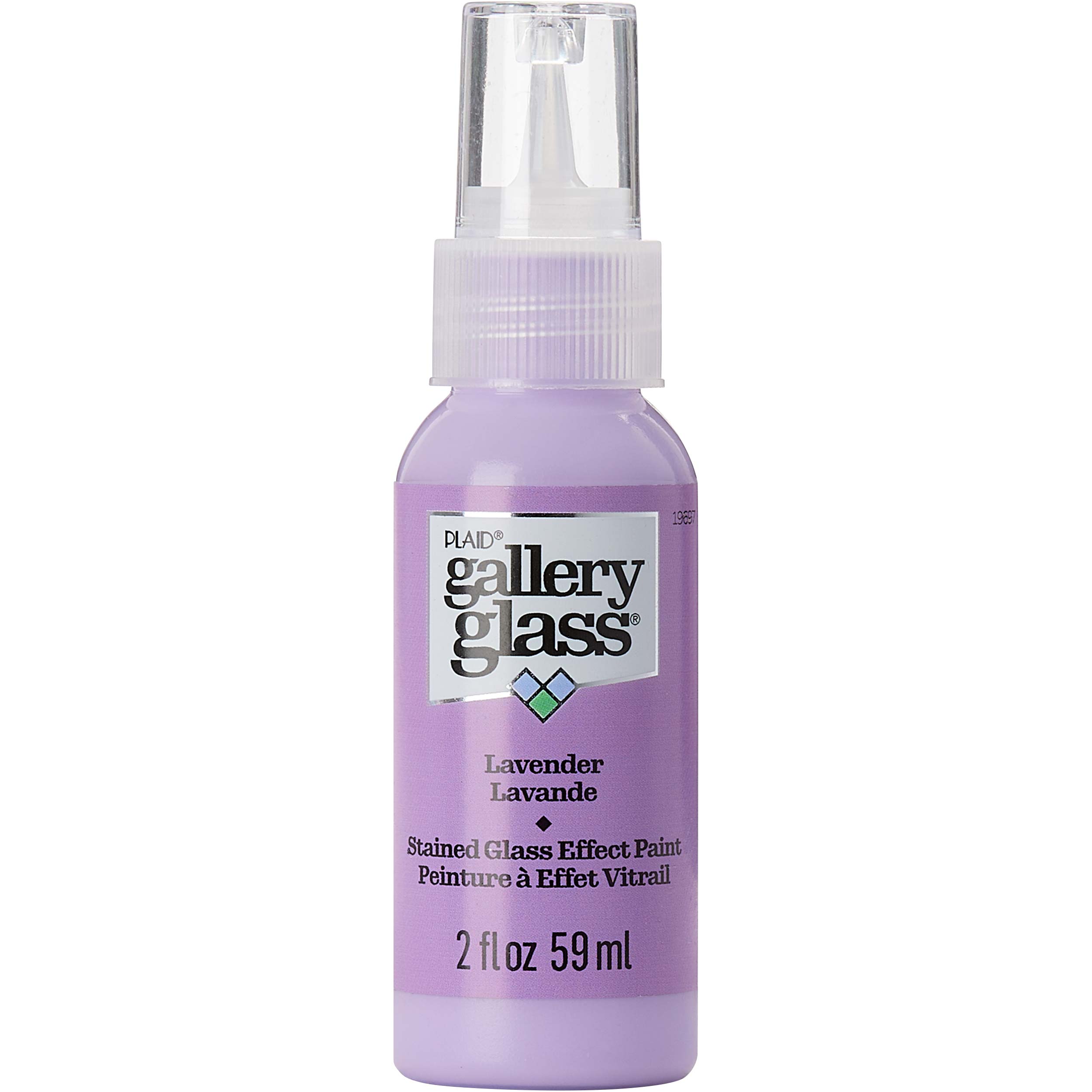Shop Plaid Gallery Glass ® Stained Glass Effect Paint - Lavender, 2 oz. -  19697 - 19697