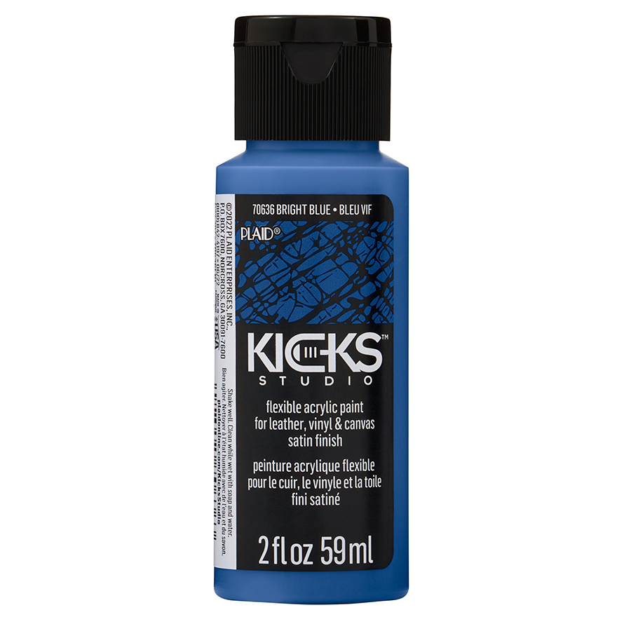 Shop Plaid Kicks™ Studio Flexible Acrylic Paint - Bright Blue, 2