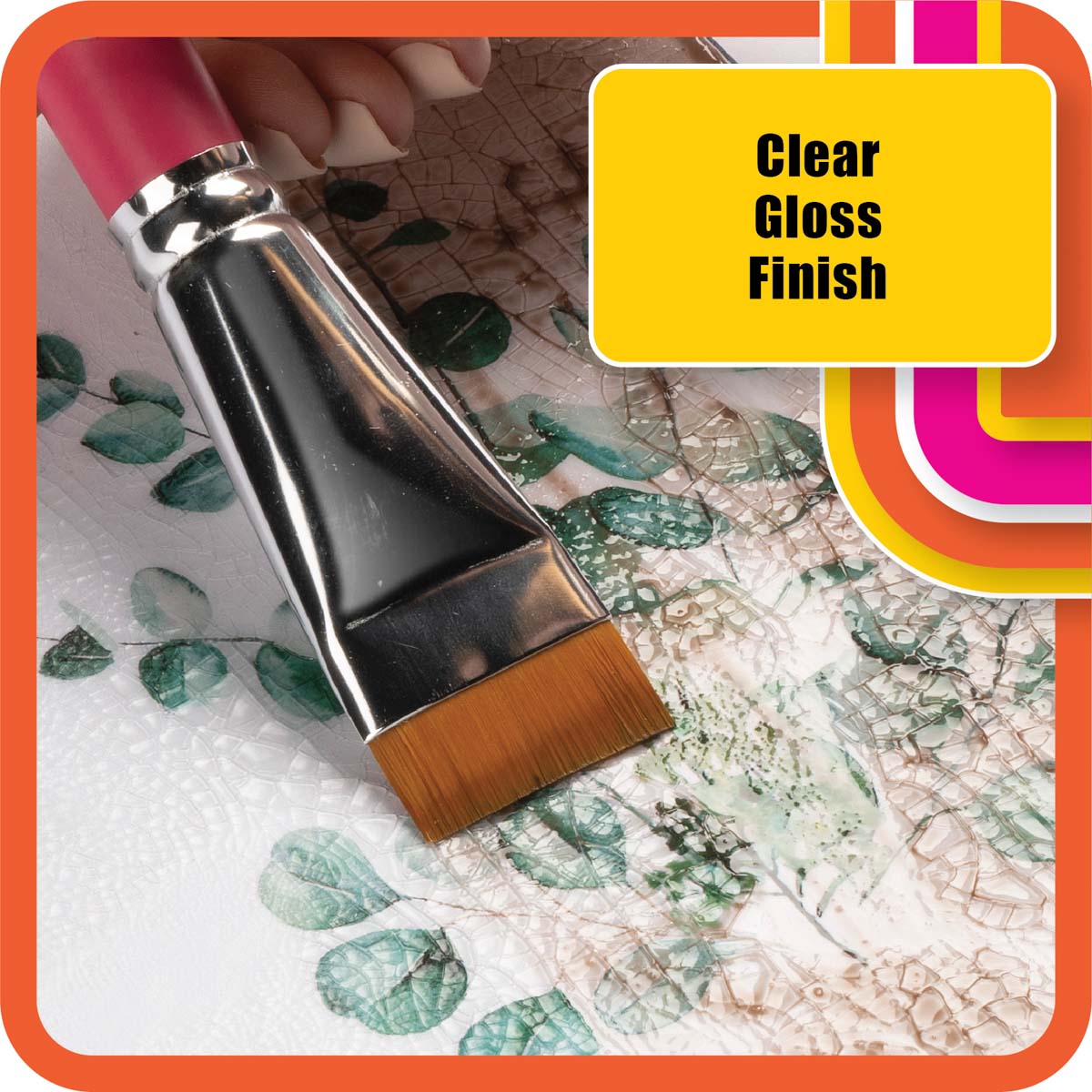 Shop Plaid Mod Podge ® One-Step Crackle Medium with Brush, 2 oz. - CS25382  - CS25382