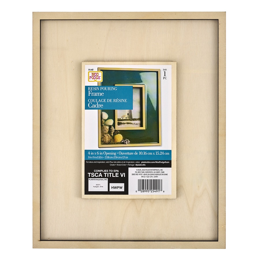 Picture Frame Easel Back 4 x 4 Square