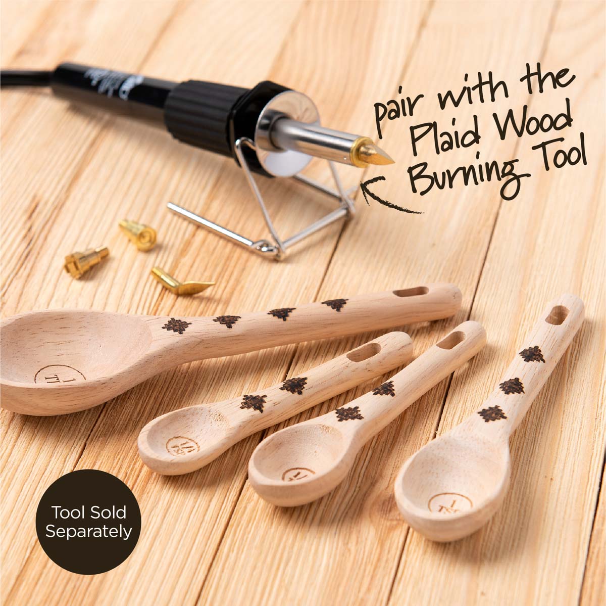 Plaid ® Wood Burning Mega Tip Set - 11879