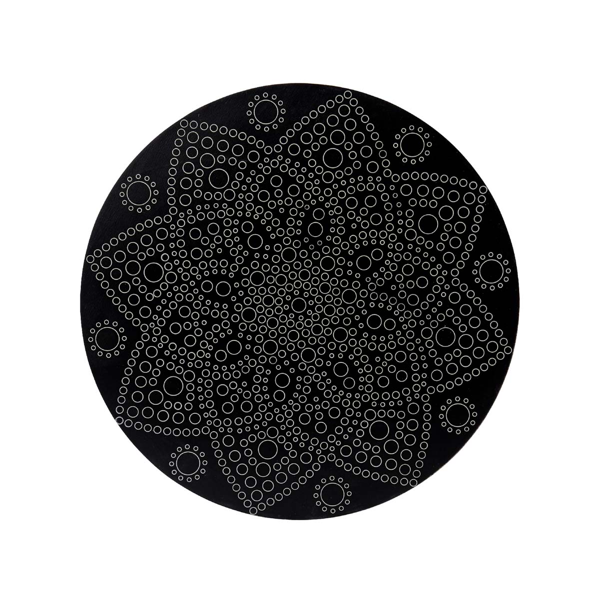 Mandala pattern Tray  Mandala design art, Mandala dots, Dot art painting