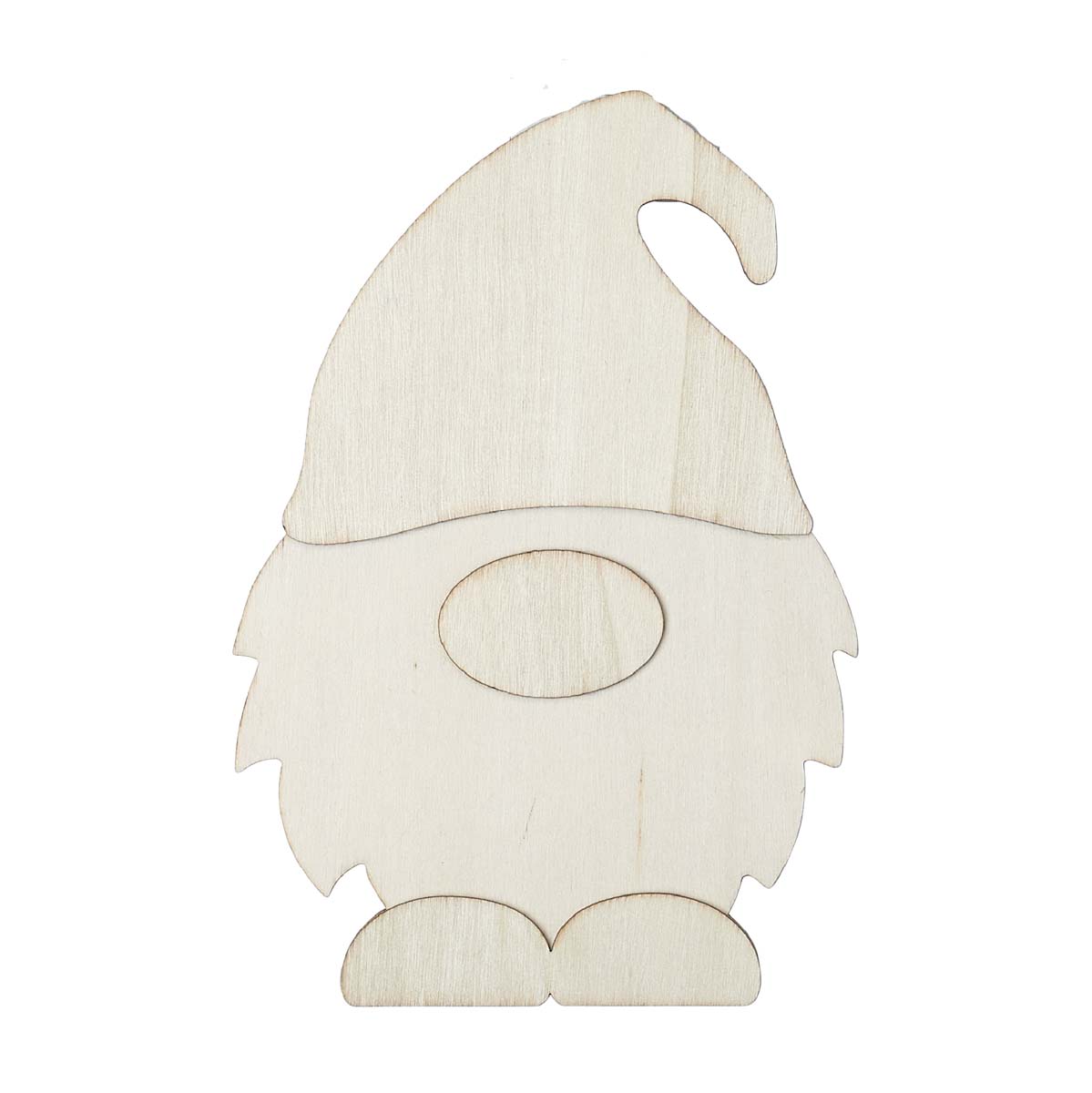 Buy Gnome from Seasonal Set Cutout, Unfinished Wood Shape, Paint by Line
