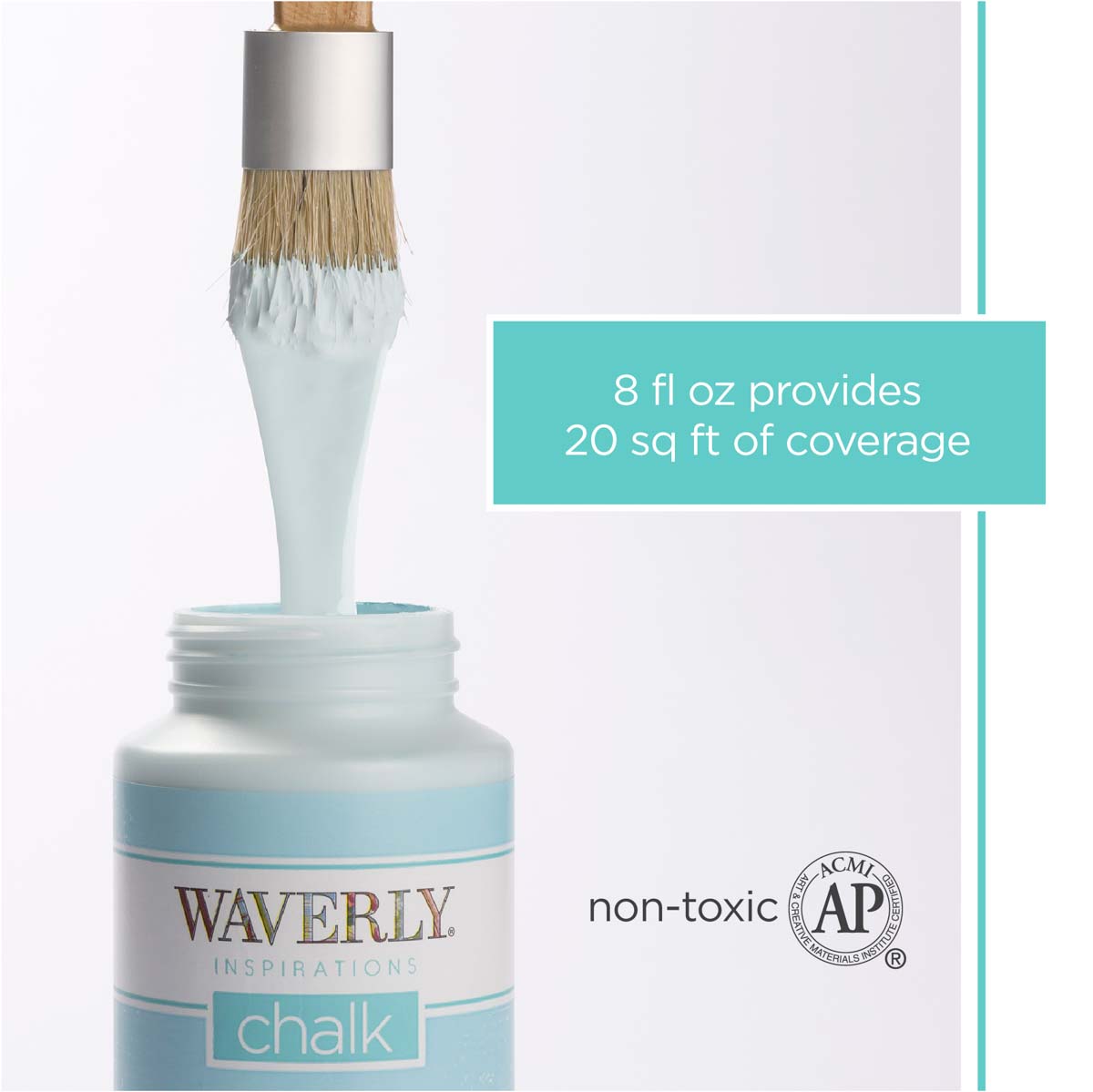 Shop Plaid Waverly ® Inspirations Chalk Finish Acrylic Paint - Sandstone, 8  oz. - 61171E - 61171E