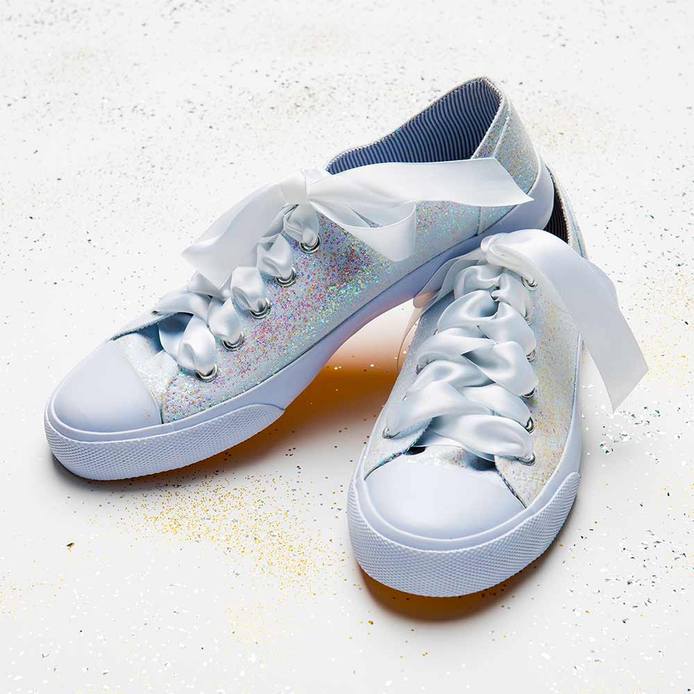 DIY Glitter Shoes Project |