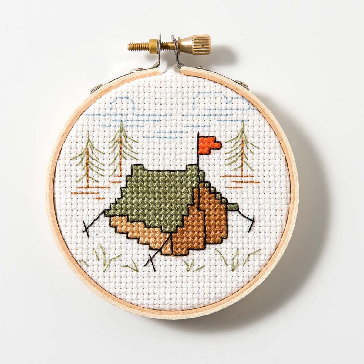 Cross Stitch Christmas Stockings - The Camp Site - Your Camping