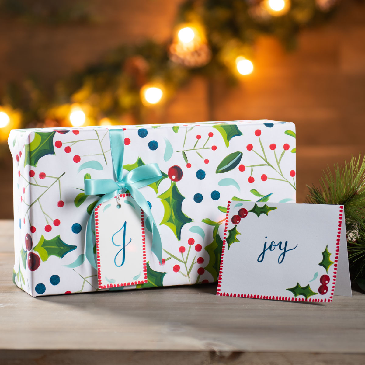 Let's Paint Hand Painted Gift Wrap - Project | Plaid Online
