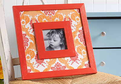 Fabric Photo Frame - Project | Plaid Online