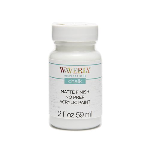 Waverly ® Inspirations Chalk Finish Acrylic Paint - White, 2 oz. - 60736E