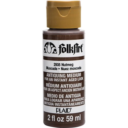 FolkArt ® Mediums - Antiquing Medium - Nutmeg, 2 oz. - 2935