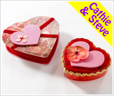 Valentine Candy Boxes