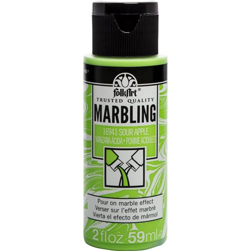 FolkArt ® Marbling Paint - Sour Apple, 2 oz. - 16941