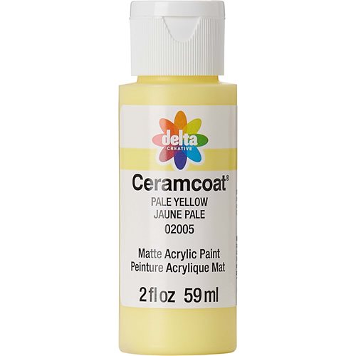 Delta Ceramcoat ® Acrylic Paint - Pale Yellow, 2 oz. - 020050202W