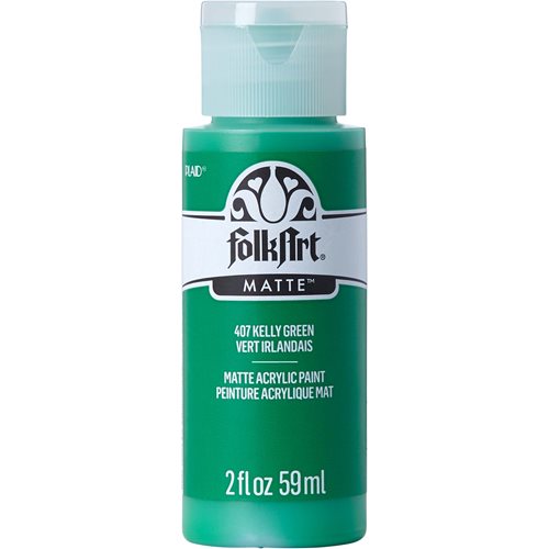 FolkArt ® Acrylic Colors - Kelly Green, 2 oz. - 407