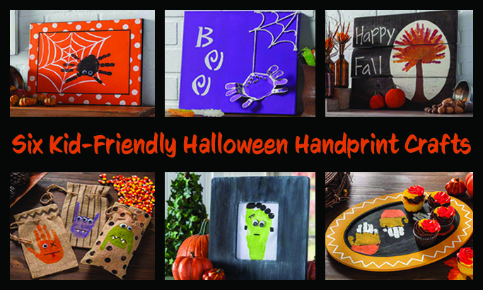 Six Kid-Friendly Halloween Handprint Crafts 