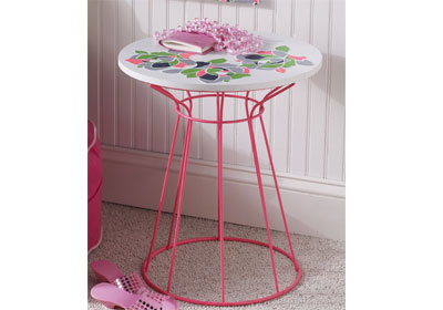 Neon Floral Table