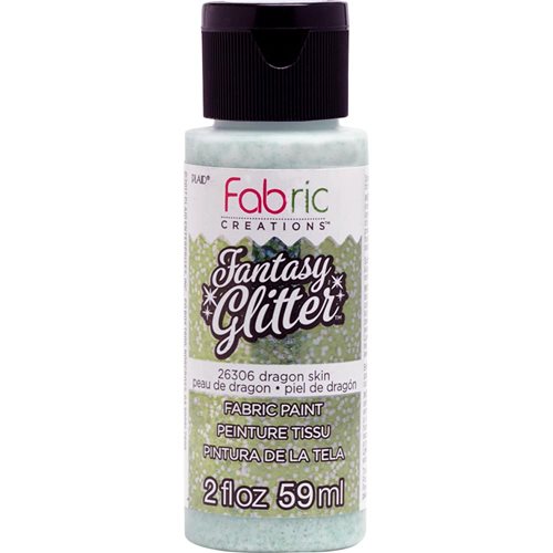 Fabric Creations™ Fantasy Glitter™ Fabric Paint - Dragon Skin, 2 oz. - 26306