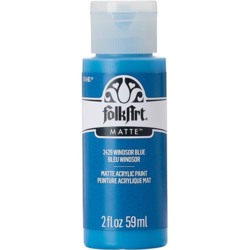FolkArt ® Acrylic Colors - Windsor Blue, 2 oz. - 2429