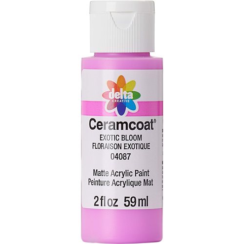 Delta Ceramcoat Acrylic Paint - Exotic Bloom, 2 oz. - 04087
