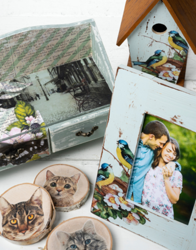 Mod Podge Clear Image Transfer Gift Ideas