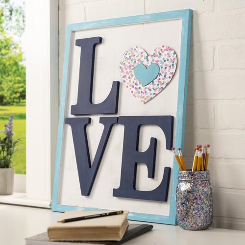 Large Love Decorative Frame 