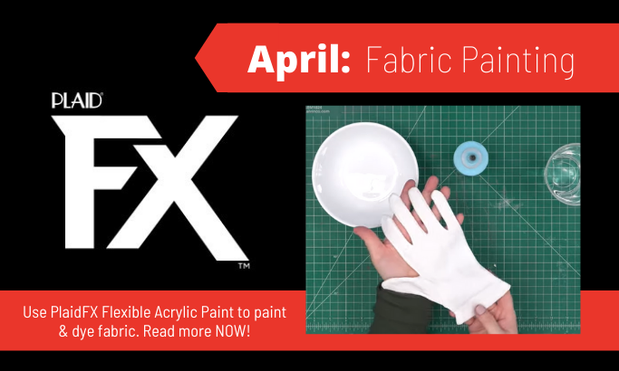 PlaidFX April 2021 - Fabric Painting