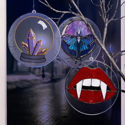 Spooky Themed Gallery Glass Suncatcher Ornaments