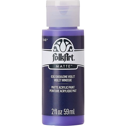 FolkArt ® Acrylic Colors - Dioxazine Violet, 2 oz. - 6363