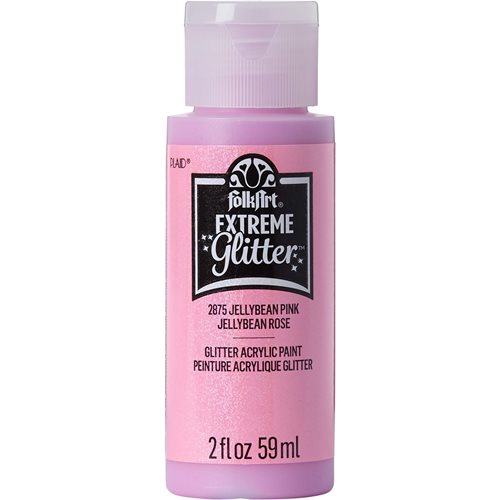 FolkArt ® Extreme Glitter™ - Jellybean Pink, 2 oz. - 2875