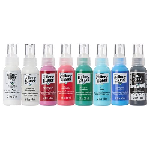 Gallery Glass ® Liquid Leading™ Holiday Paint Kit - 8pc, 2 oz. - PROMOGGHLY24