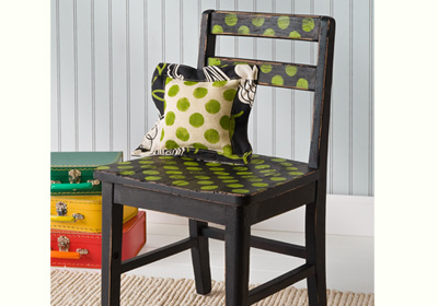 Funky Stenciled Chair