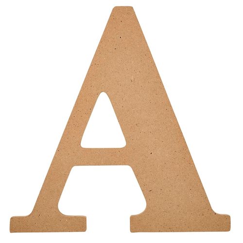 Plaid ® Wood Surfaces - 8 inch MDF Letter - A - 63580