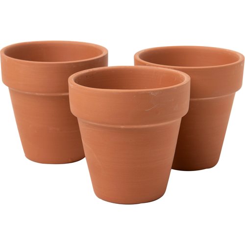 Plaid ® Surfaces - Terracotta Flower Pot, Small, 3 pc. - 44904
