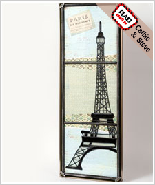 Eiffel Tower Window Art