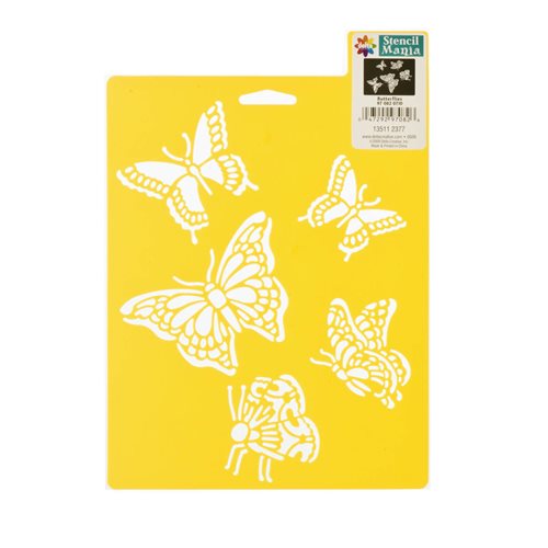 Delta Stencil Mania™ - Butterflies, 7" x 10" - 970820710