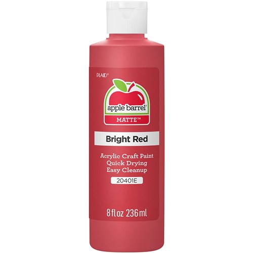 Apple Barrel ® Colors - Bright Red, 8 oz. - 20401