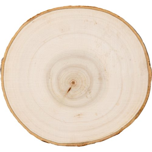 Plaid ® Wood Surfaces - Wood Round with Bark, 7" - 44943