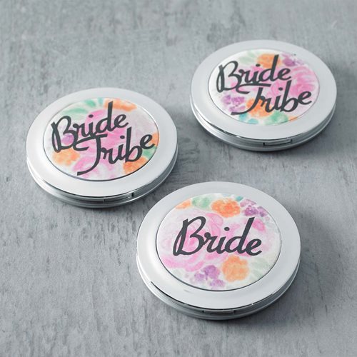 DIY Bridesmaid Gift Idea - Bride Tribe Compact