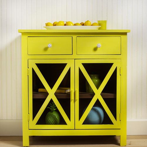 Yellow Lemon Cabinet