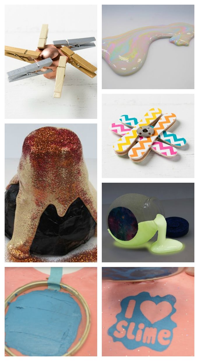 12 Summer DIY Ideas: Slime, Spinners and Silkscreening!