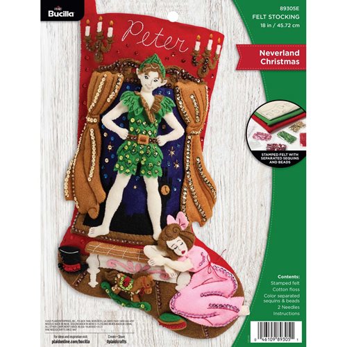 Bucilla ® Seasonal - Felt - Stocking Kits - Neverland Christmas - 89305E
