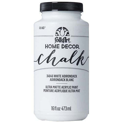 FolkArt ® Home Decor™ Chalk - White Adirondack, 16 oz. - 34846