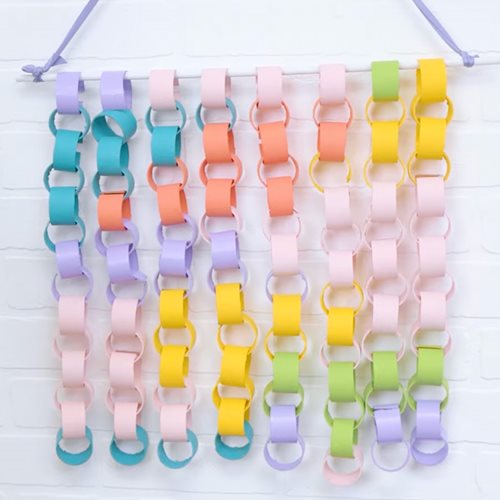 Recycled Toilet Paper Roll Wall Hanging